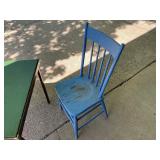 Vintage Table and Wood Chair