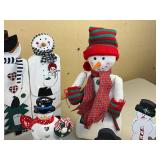 Snowman Figure Lot