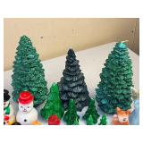 Vintage Christmas Candle Lot