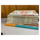 The Wonderful World of Walt Disney Books & Charlie Brown Dictionary Set
