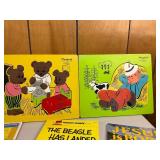 Children Books and Wood Puzzles