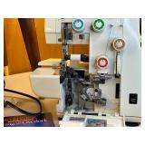 Singer Sewing Machine 14U 44 with Sewing Storage Ottoman