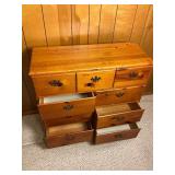 Vintage Wood Dresser