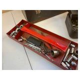 Three Metal Tool Boxes with Contents