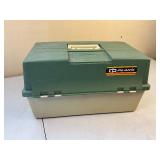 Vintage Plano Tackle Box Full of Fishing Gear and Lures