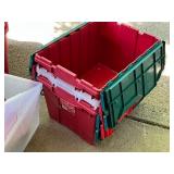 Plastic Storage Container Lot