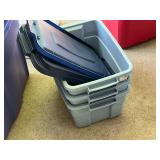 Plastic Storage Container Lot