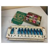 Vintage Shiny Brite Christmas Tree Ornaments