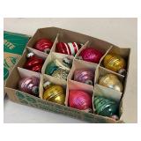 Vintage Shiny Brite Christmas Tree Ornaments