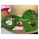 Christmas Tree Skirts and Angel Tree Topper