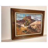 "Down from the High Country" By Carlos M. Ortega Print