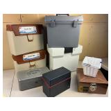 Filing & Security Box Lot