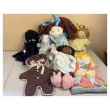 Vintage Cabbage Patch Kid and Other Plush Lot