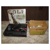 Motivational tin Golf sign, vintage...