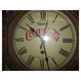 Vintage Coca-Cola Logo Pendulum wal...