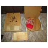 Wooden Chinese Checkers board with ...