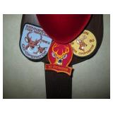 Small Mounted Deer Antler rack with...