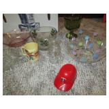 Depression glassware, misc Noritake...