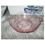 Depression glassware, misc Noritake...