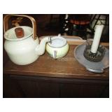 Depression glassware, misc Noritake...