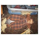 Covered tote with framed 6×8in wal...