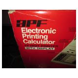 APF electronic Printing Calculator ...