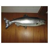 Taxidermy stuffed and mounted Salmo...