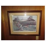 Signed, numbered and framed Van Gil...