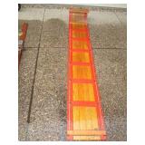 Vintage Wood snow toboggan...