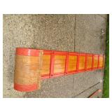 Vintage Wood snow toboggan...