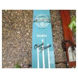 Vintage Snow skis plus vintage wate...