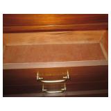 Mid-Century hardwood 5-drawer highb...