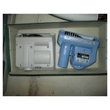 Vintage metal buckets, wire basket,...