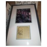 Vintage reading materials, wall dec...