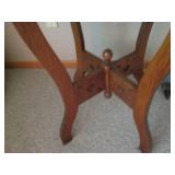 Vintage decorative wood side table...