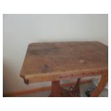Vintage decorative wood side table...