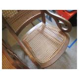 (2) Mismatched Vintage Wood rocking...