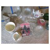 Collection of vintage cut glassware...