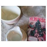 Collection of vintage cut glassware...