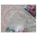 Collection of vintage cut glassware...