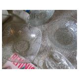 Collection of vintage cut glassware...