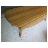 Superb golden oak tone drop leaf co...