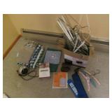 Vintage Table coverings, shoe stret...