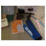 Vintage Table coverings, shoe stret...