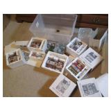 Covered tote with Assorted Collecti...