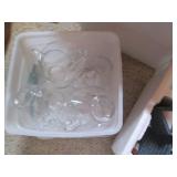 Covered tote with Assorted Collecti...