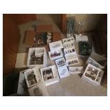 Box of Assorted Decor from Dept 56 ...