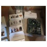 Box of Assorted Decor from Dept 56 ...