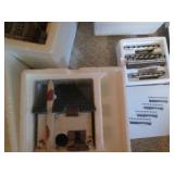 Box of Assorted Decor from Dept 56 ...