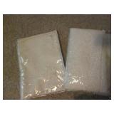 Vintage bean bag chairs, table lamp...